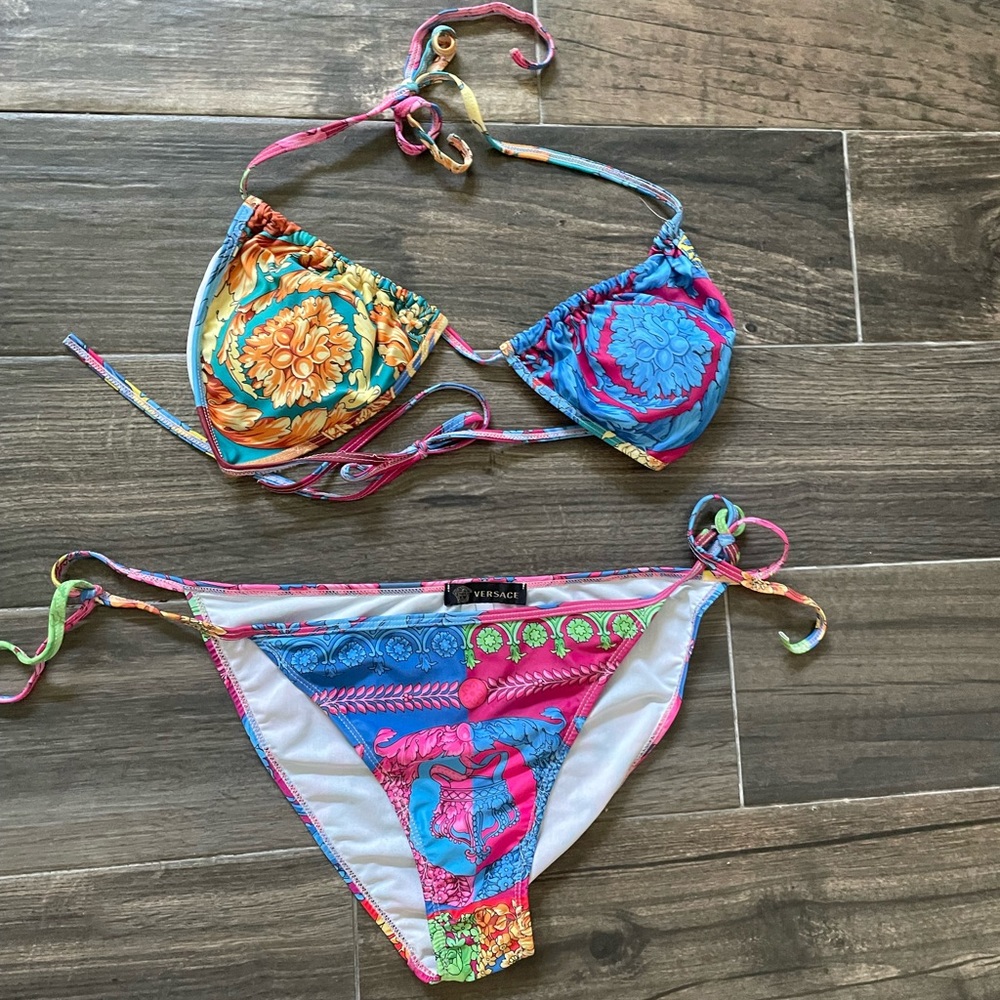 Versace two piece bikini